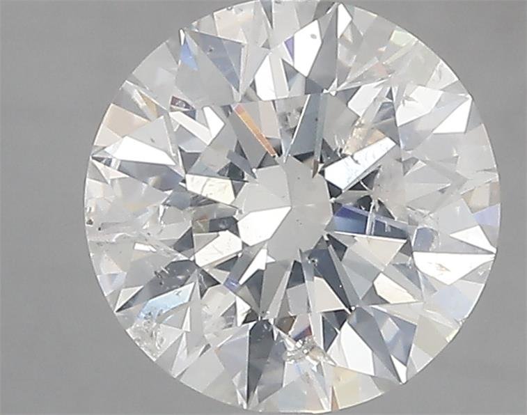 2.50ct H SI2 Rare Carat Ideal Cut Round Diamond
