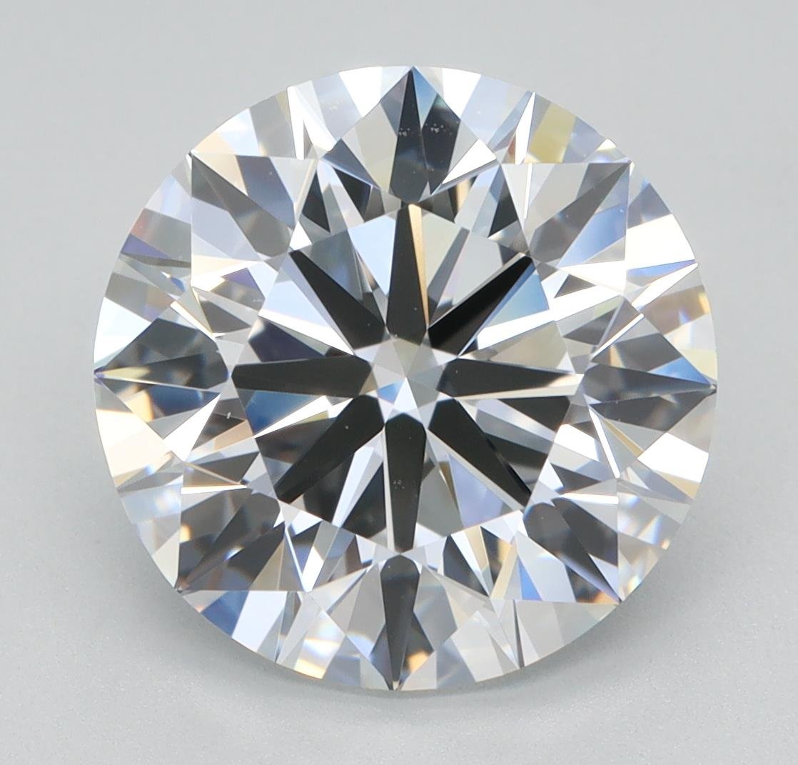 4.00ct F VVS2 Rare Carat Ideal Cut Round Lab Grown Diamond