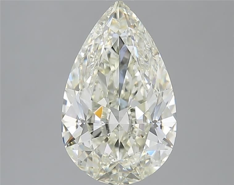 3.01ct K VVS1 Very Good Cut Pear Diamond