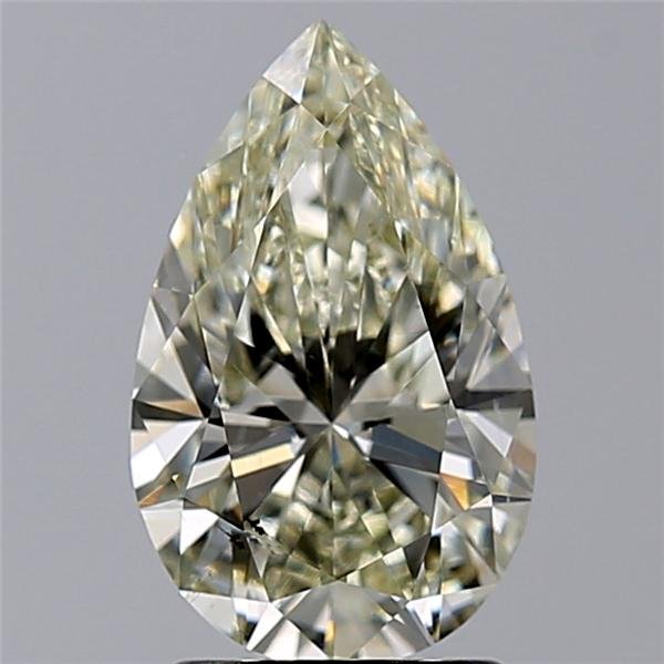 1.81ct J SI1 Rare Carat Ideal Cut Pear Diamond