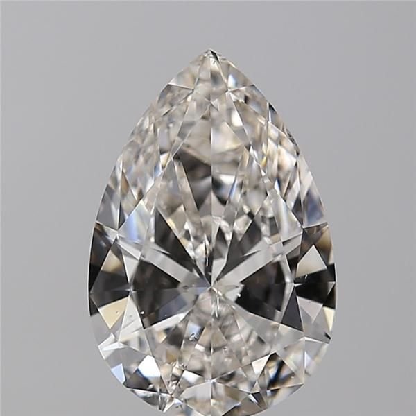 2.72ct I SI2 Rare Carat Ideal Cut Pear Diamond