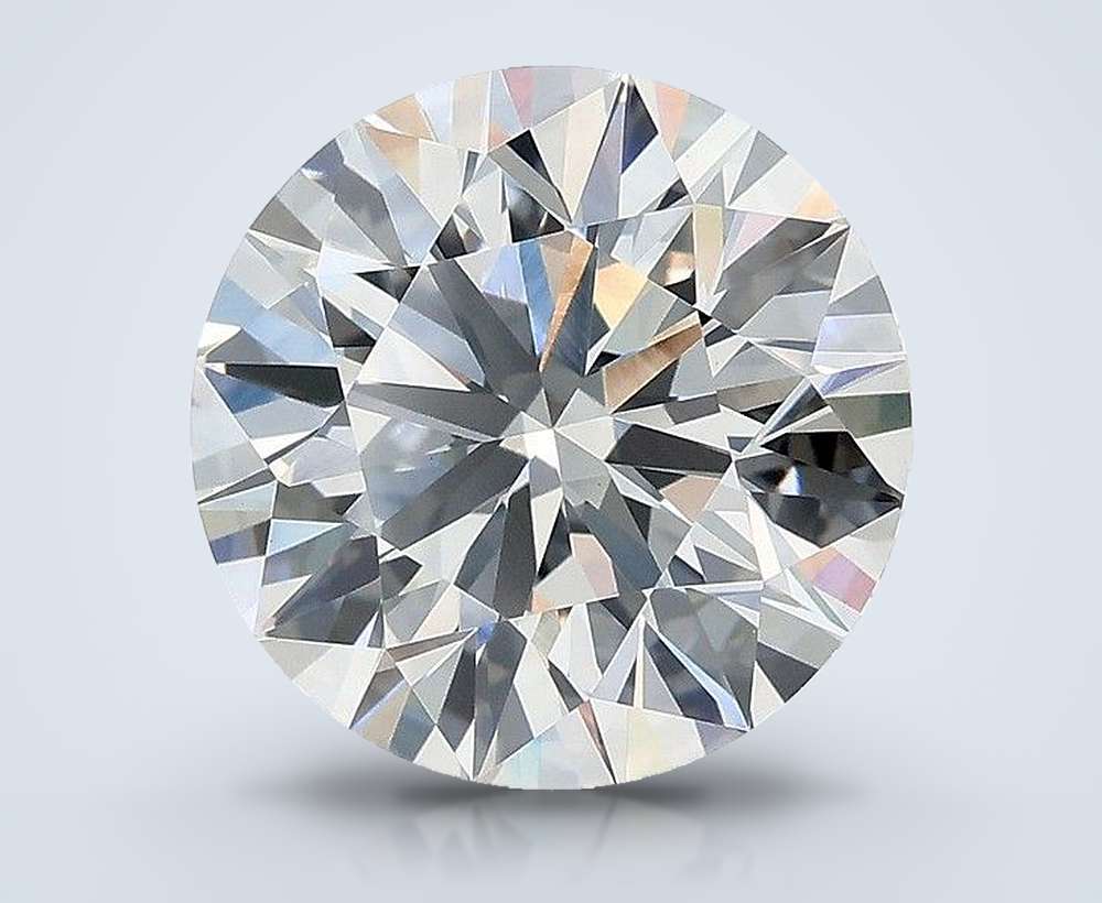 6.00 Carat Round Lab Diamond