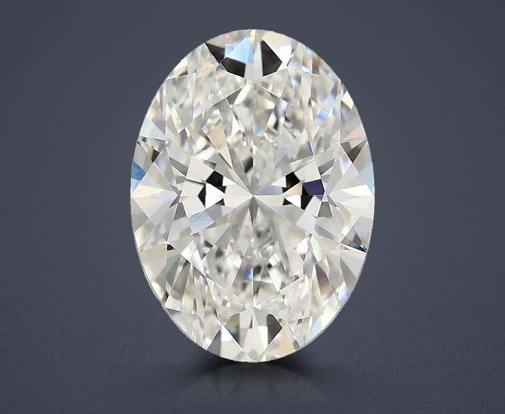 3.70 Carat Oval Lab Diamond