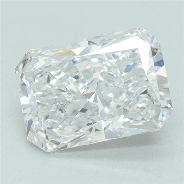 1.65ct D VS2 Rare Carat Ideal Cut Radiant Lab Grown Diamond