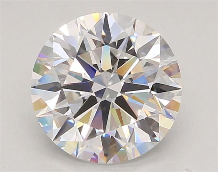 3.03ct D VS1 Rare Carat Ideal Cut Round Lab Grown Diamond