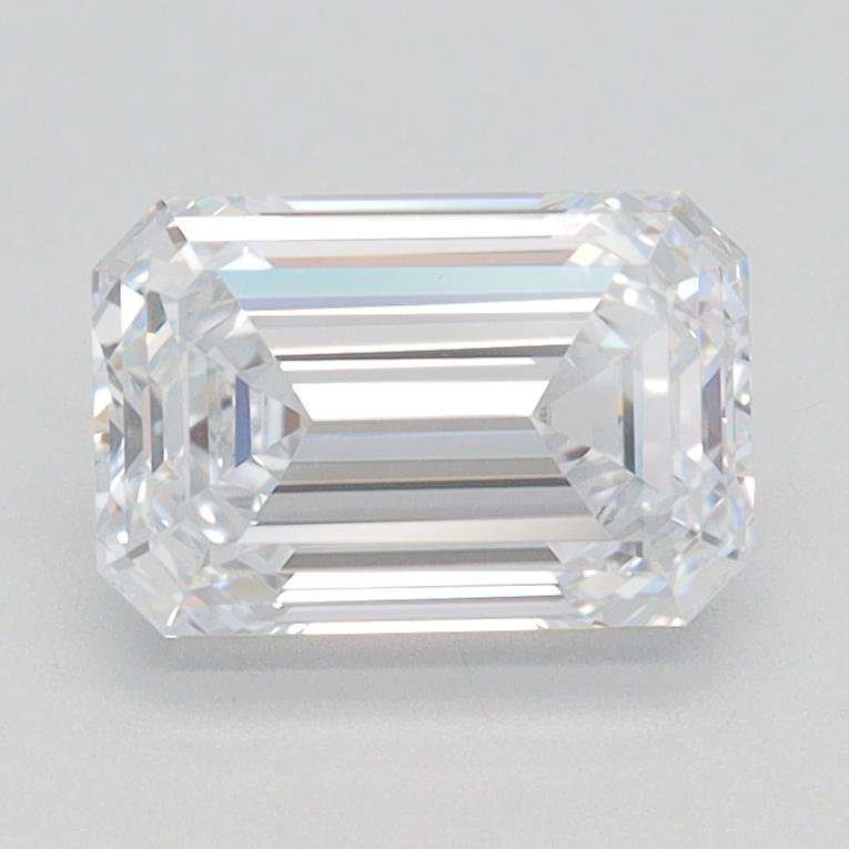 1.52ct E VVS2 Excellent Cut Emerald Lab Grown Diamond