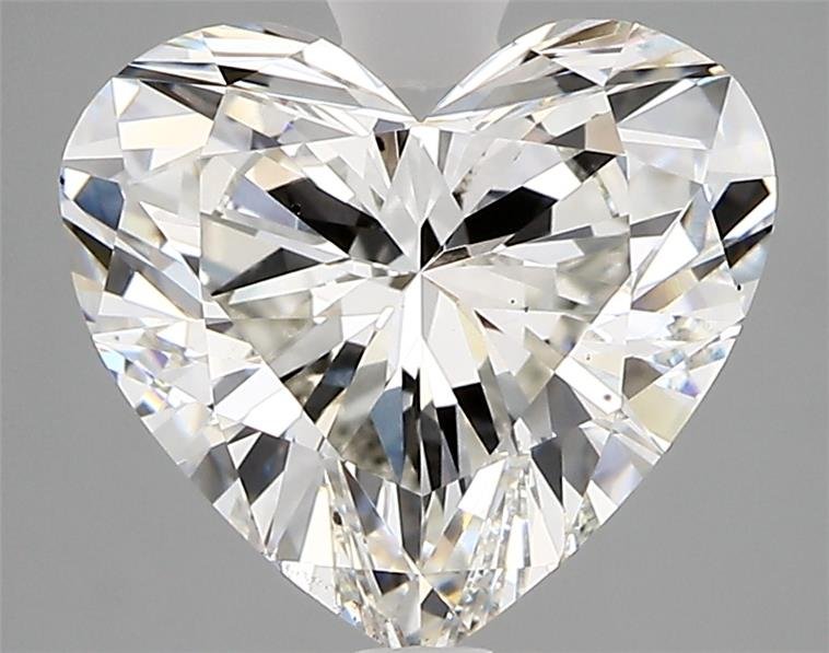 3.30ct G VS2 Rare Carat Ideal Cut Heart Lab Grown Diamond