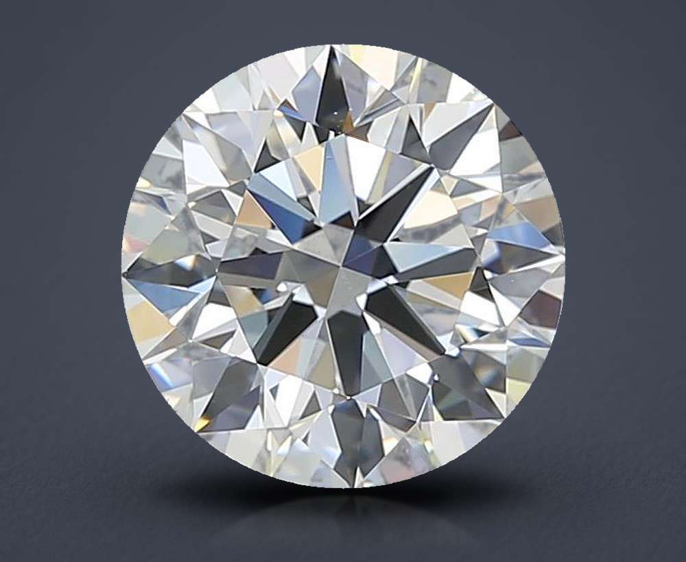 3.25 Carat Round Lab Diamond