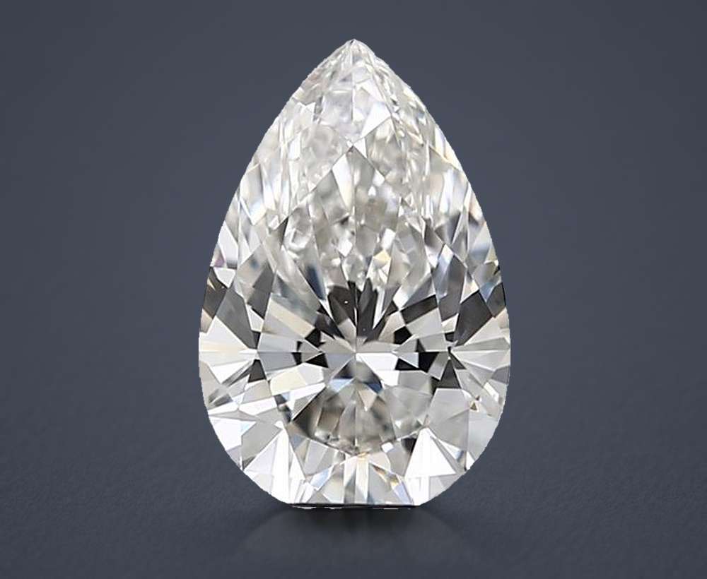 1.80 Carat Pear Lab Diamond