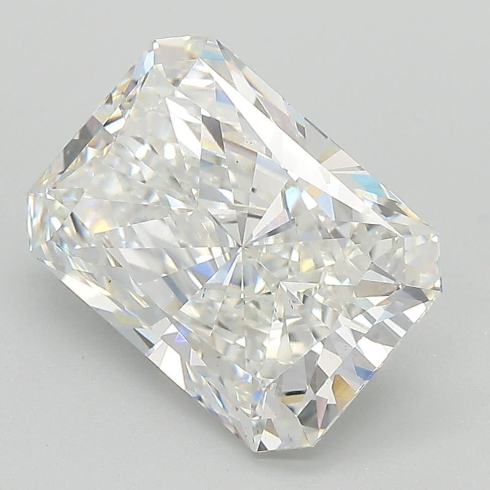 4.16ct F VS1 Rare Carat Ideal Cut Radiant Lab Grown Diamond