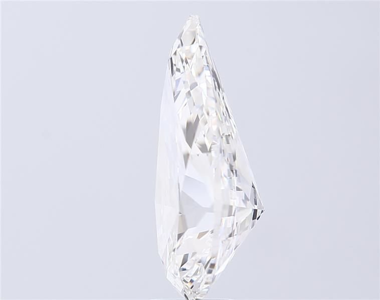 7.05ct E VVS2 Rare Carat Ideal Cut Pear Lab Grown Diamond