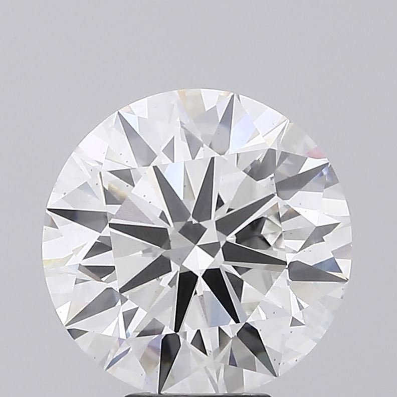 7.02ct E VS2 Rare Carat Ideal Cut Round Lab Grown Diamond