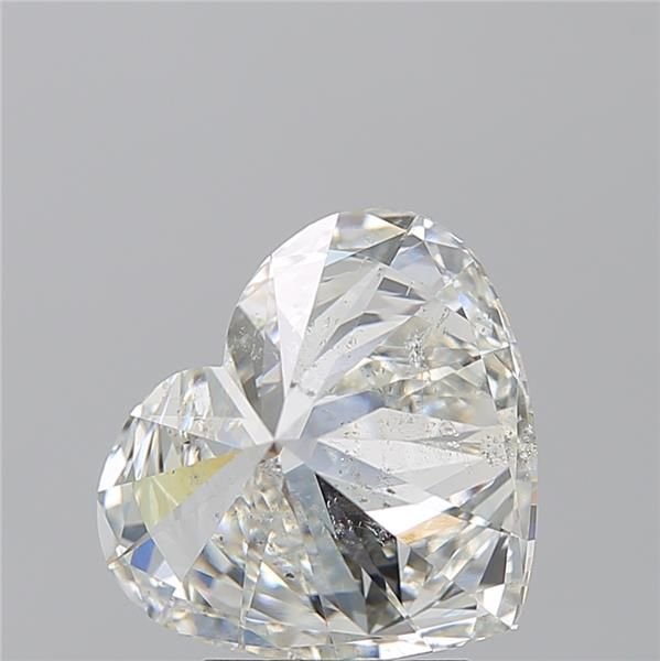 3.62ct I SI2 Rare Carat Ideal Cut Heart Diamond