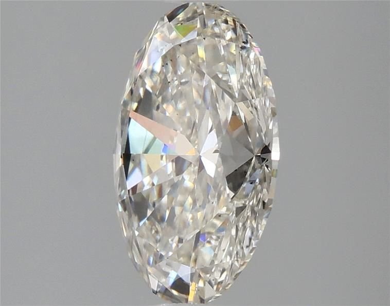 2.39ct H SI1 Rare Carat Ideal Cut Oval Lab Grown Diamond