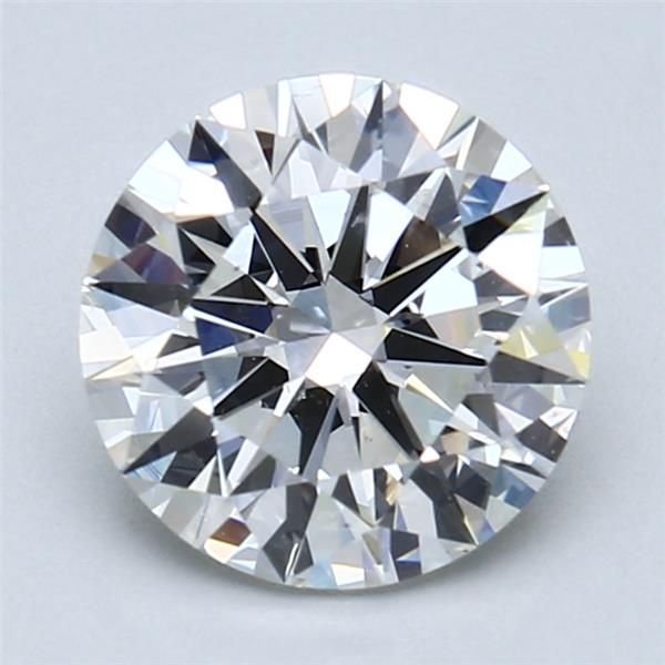 2.01ct H SI1 Rare Carat Ideal Cut Round Diamond
