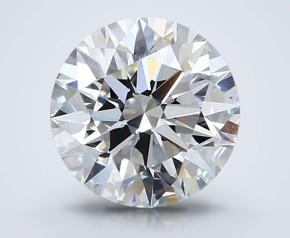 3.51 Carat Round Lab Diamond