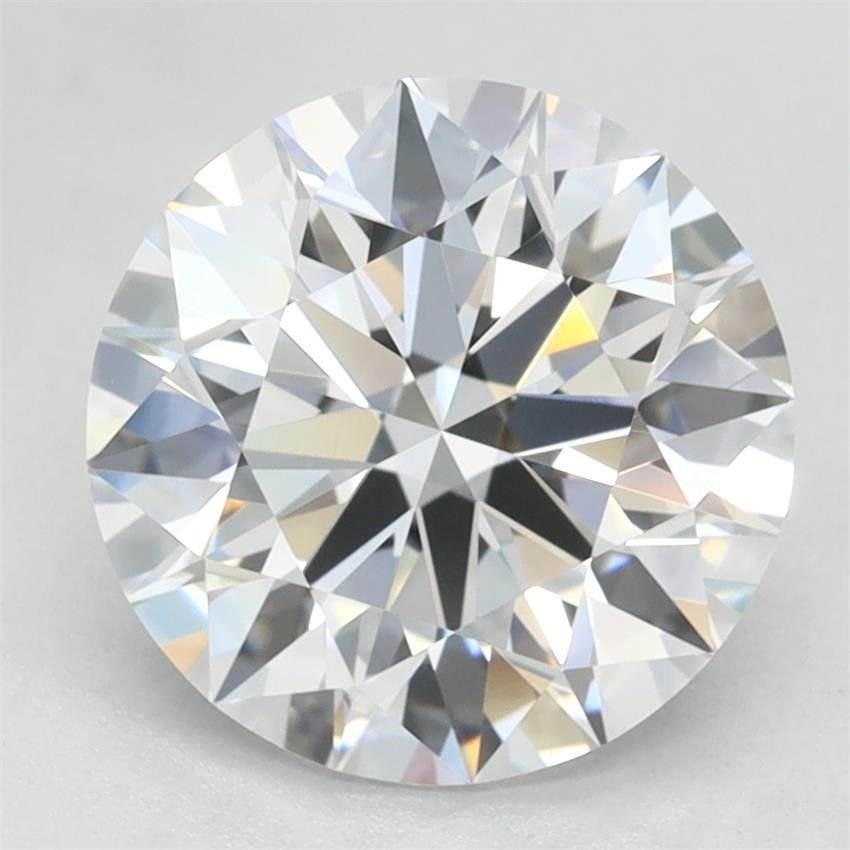 2.62ct E VVS1 Rare Carat Ideal Cut Round Lab Grown Diamond