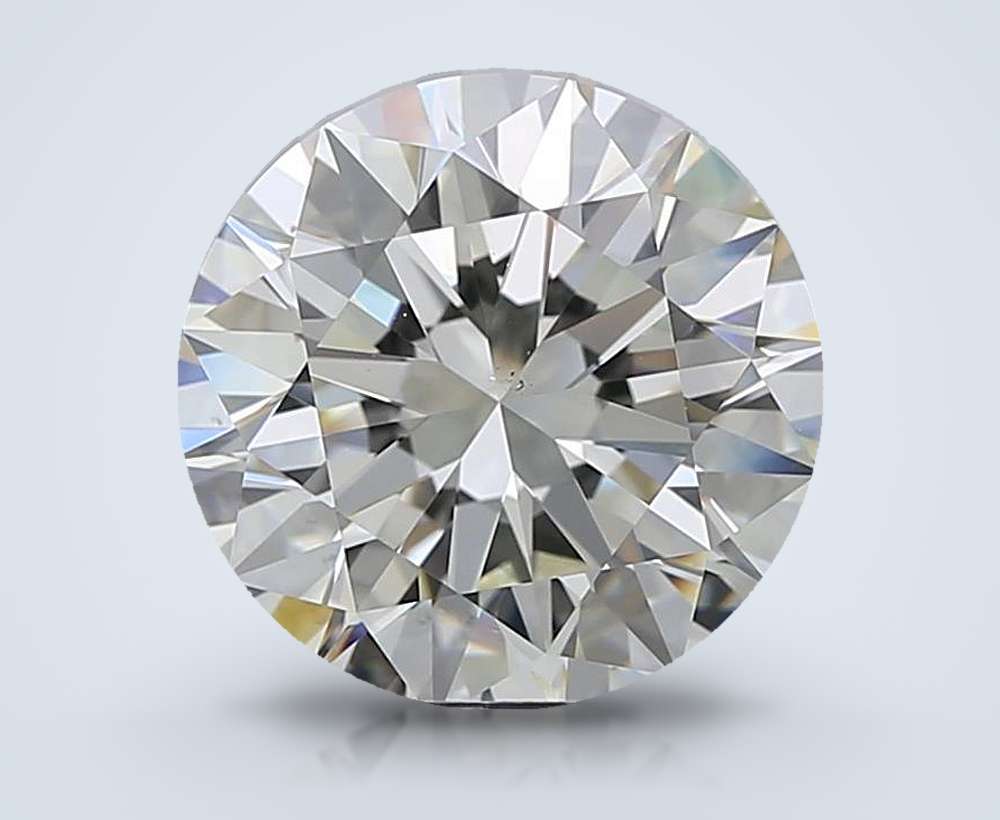 4.00 Carat Round Natural Diamond