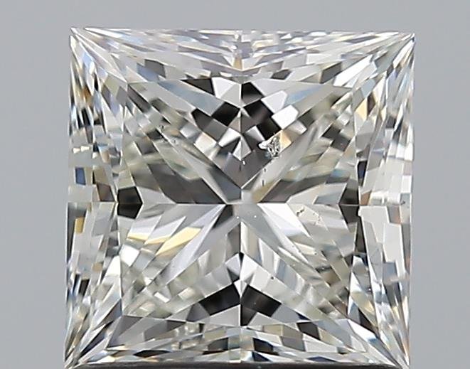 1.39ct J SI2 Rare Carat Ideal Cut Princess Diamond