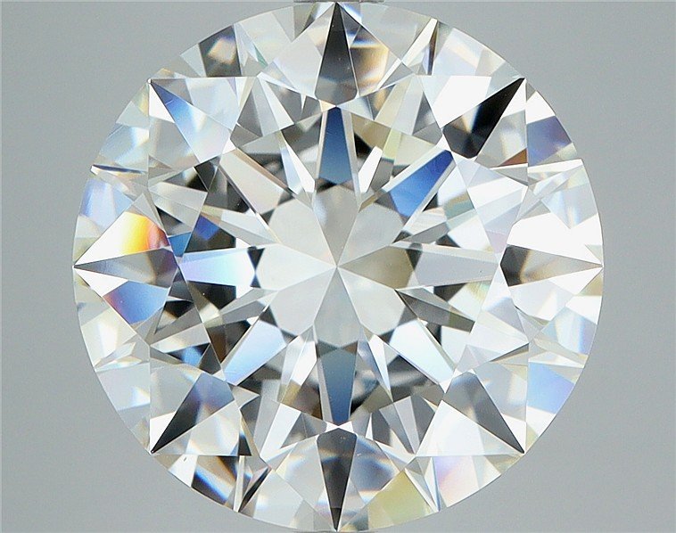 7.02ct J VS1 Rare Carat Ideal Cut Round Diamond