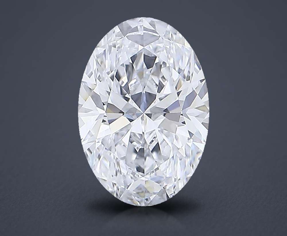 2.03 Carat Oval Lab Diamond