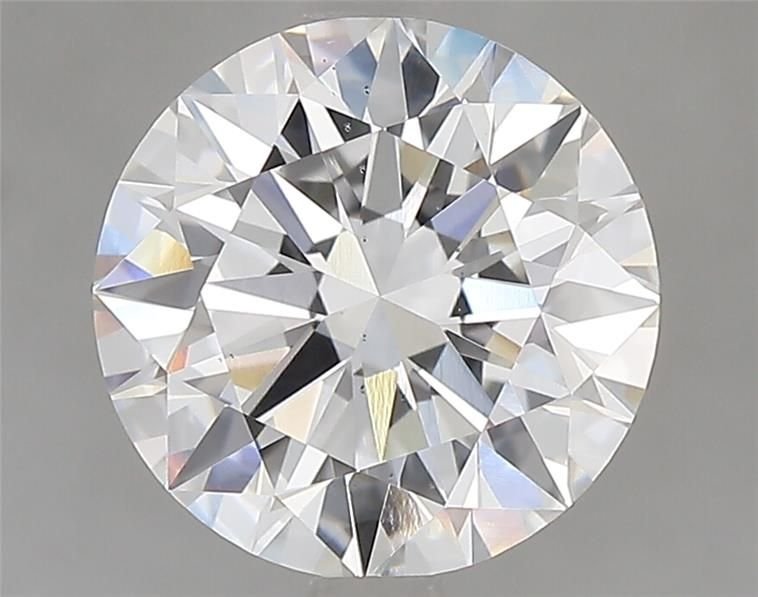 2.59ct E VS2 Rare Carat Ideal Cut Round Lab Grown Diamond