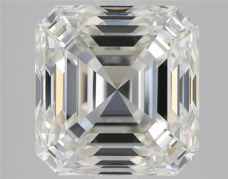 3.01ct I VVS2 Very Good Cut Asscher Diamond