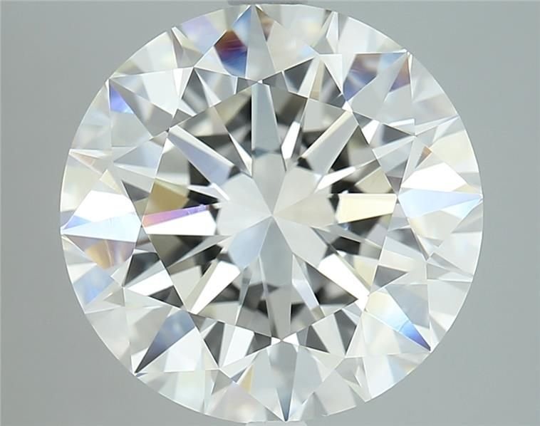 5.01ct H VVS2 Rare Carat Ideal Cut Round Diamond