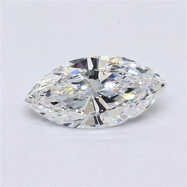 0.74ct D SI2 Very Good Cut Marquise Diamond