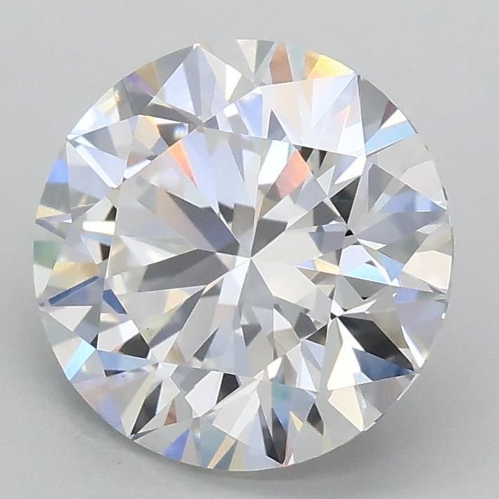 2.01ct D VS1 Rare Carat Ideal Cut Round Lab Grown Diamond