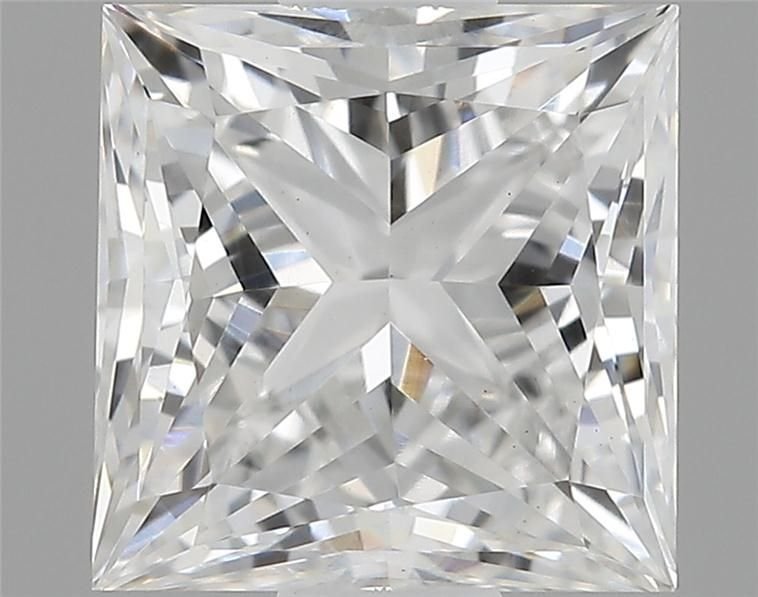 0.86ct E VS1 Rare Carat Ideal Cut Princess Lab Grown Diamond