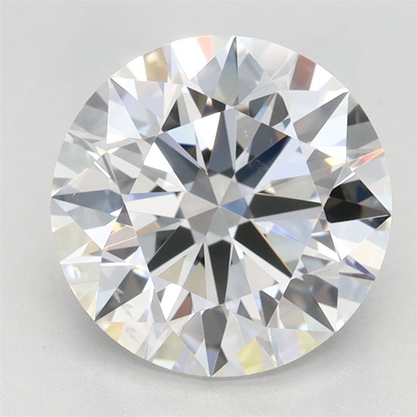 2.48ct E VVS1 Rare Carat Ideal Cut Round Lab Grown Diamond