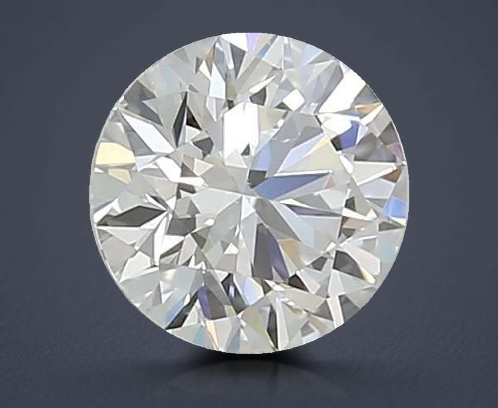 0.74 Carat Round Lab Diamond