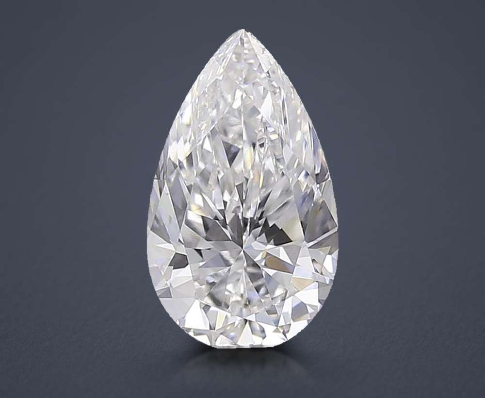 0.80 Carat Pear Lab Diamond