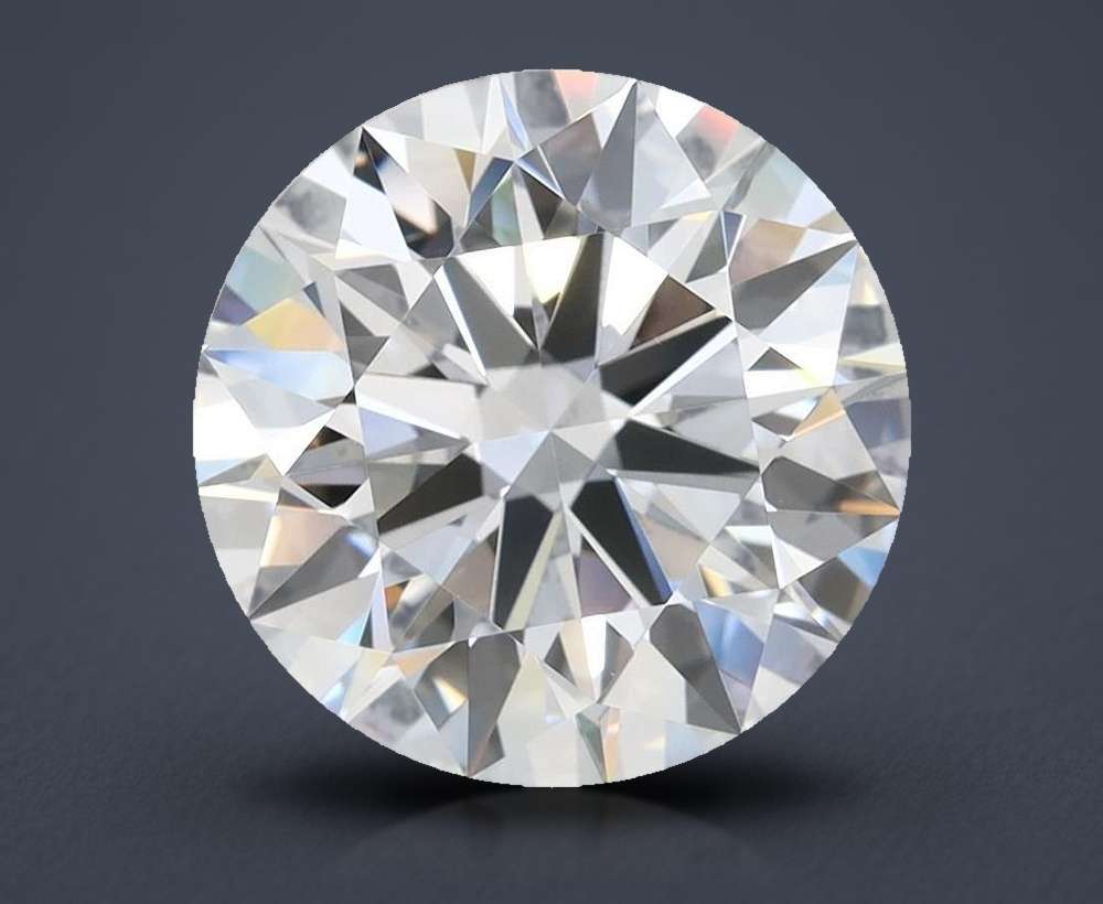 3.45 Carat Round Lab Diamond