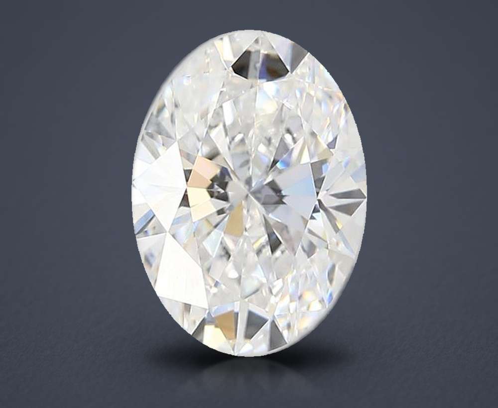 2.18 Carat Oval Lab Diamond