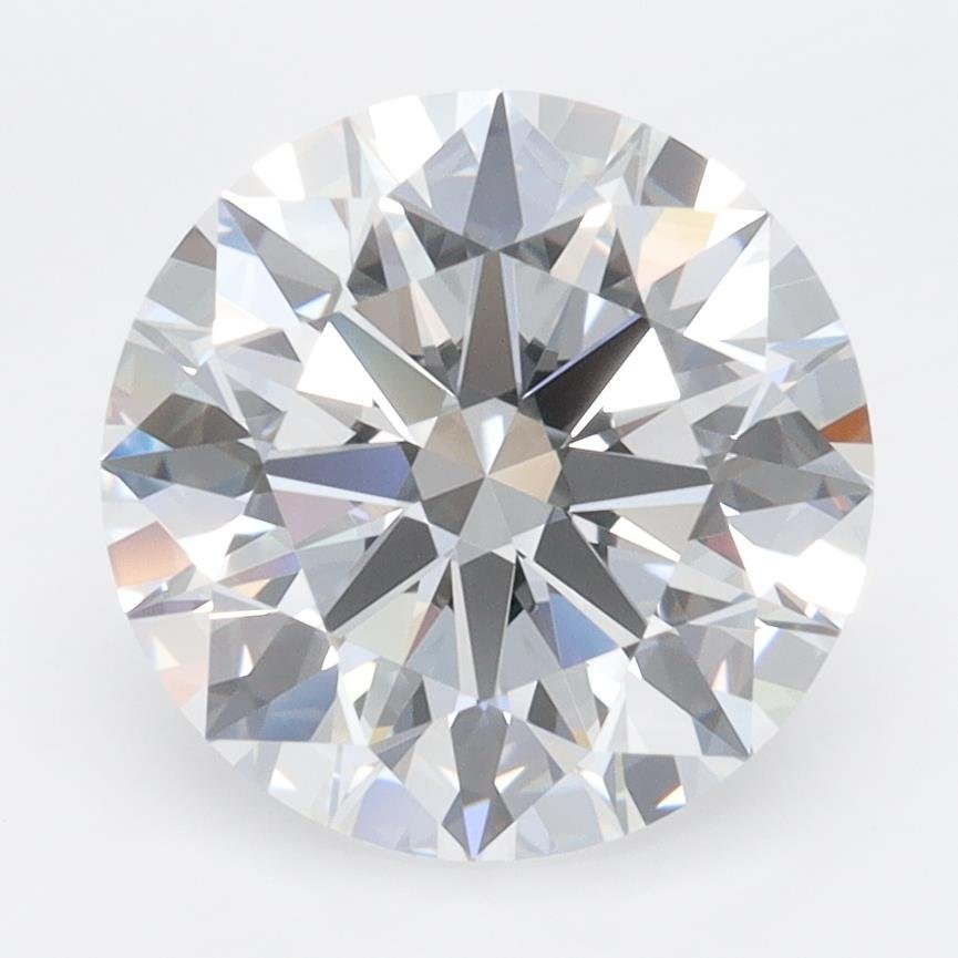 3.34ct D IF Rare Carat Ideal Cut Round Lab Grown Diamond