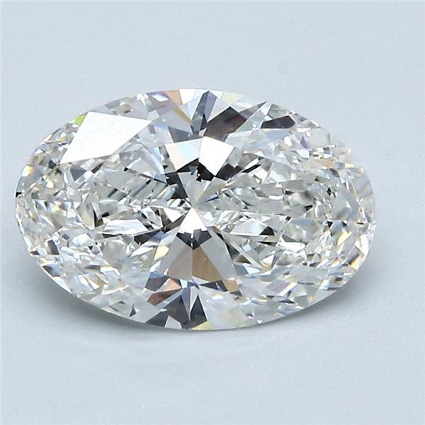 1.86ct G VVS2 Rare Carat Ideal Cut Oval Lab Grown Diamond