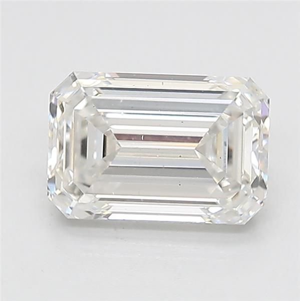 1.60ct F VS1 Rare Carat Ideal Cut Emerald Lab Grown Diamond