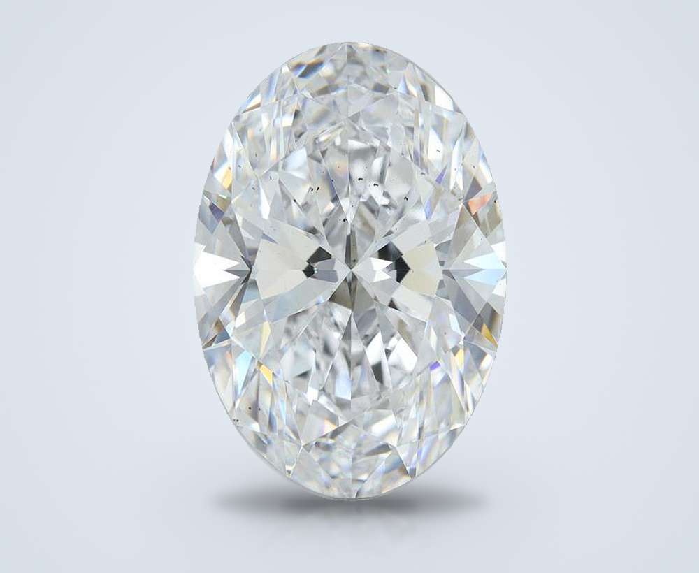 10.12 Carat Oval Lab Diamond