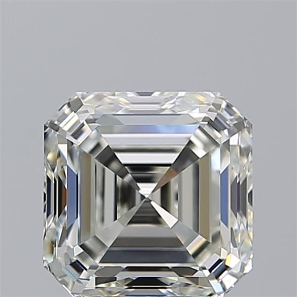 3.20ct J VVS1 Very Good Cut Asscher Diamond