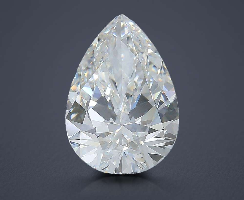 3.28 Carat Pear Lab Diamond