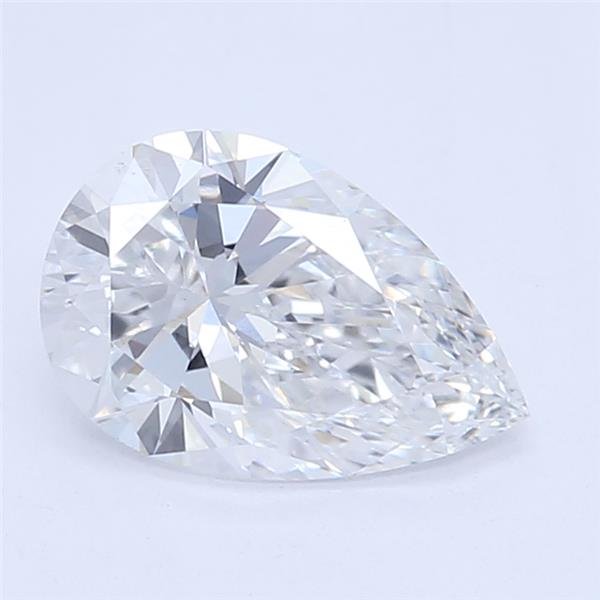 0.54ct D VS1 Rare Carat Ideal Cut Pear Lab Grown Diamond