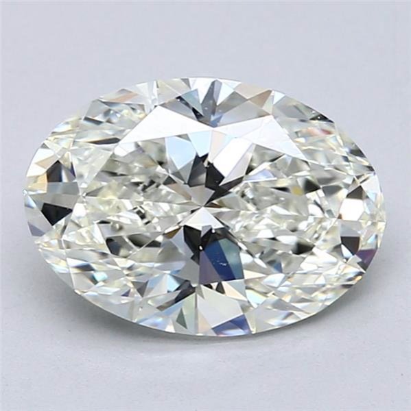 2.54ct I VS2 Rare Carat Ideal Cut Oval Diamond