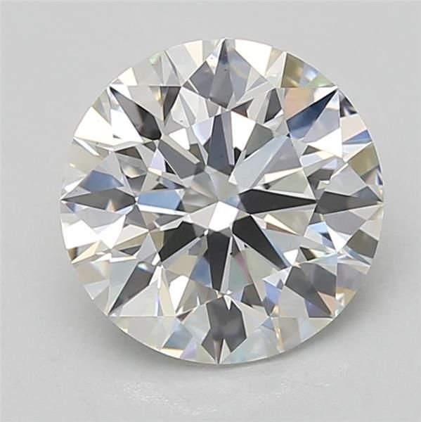 3.06ct F VS1 Rare Carat Ideal Cut Round Lab Grown Diamond