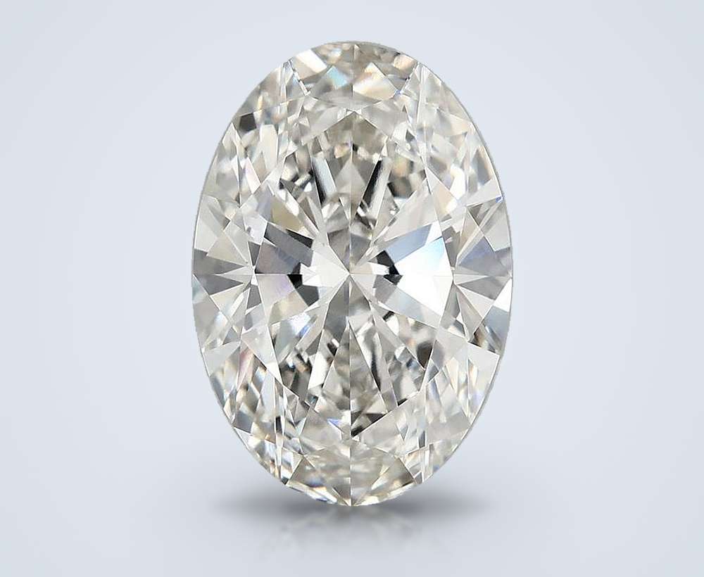 4.73 Carat Oval Lab Diamond