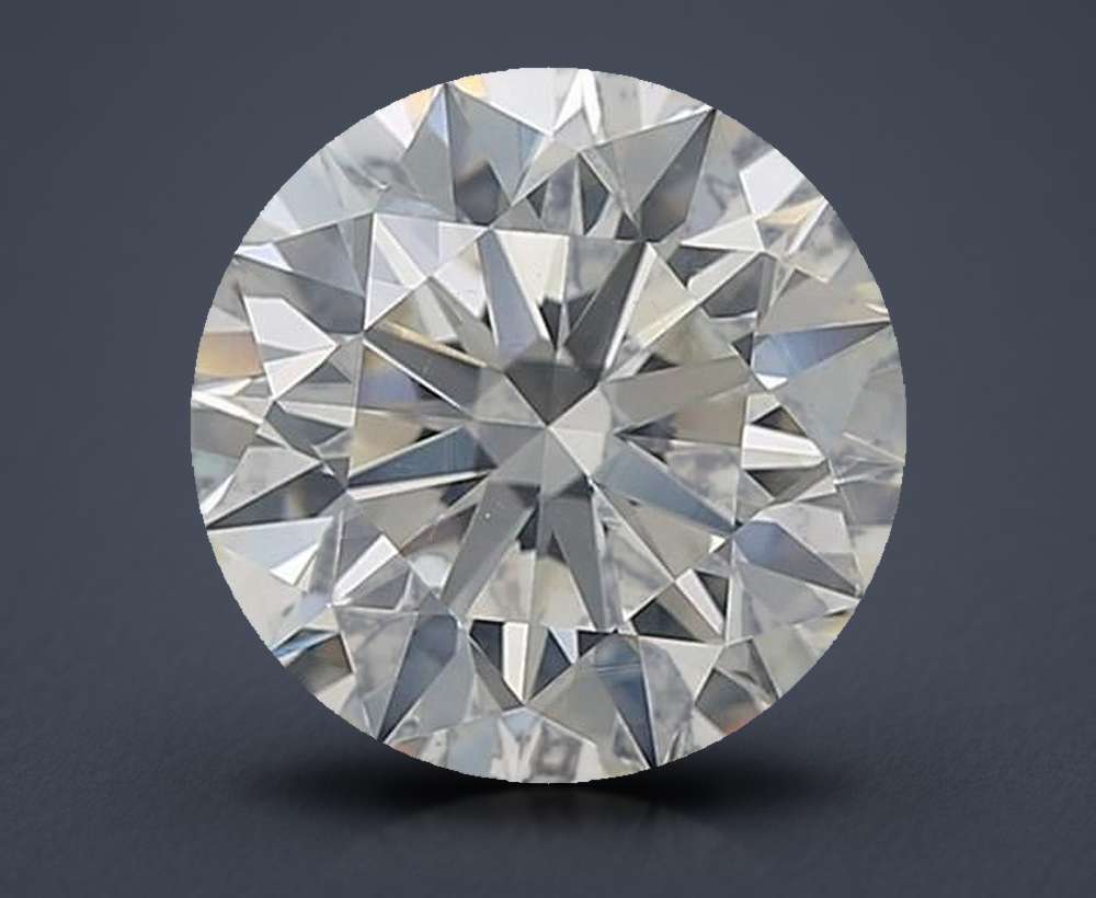 3.26 Carat Round Natural Diamond