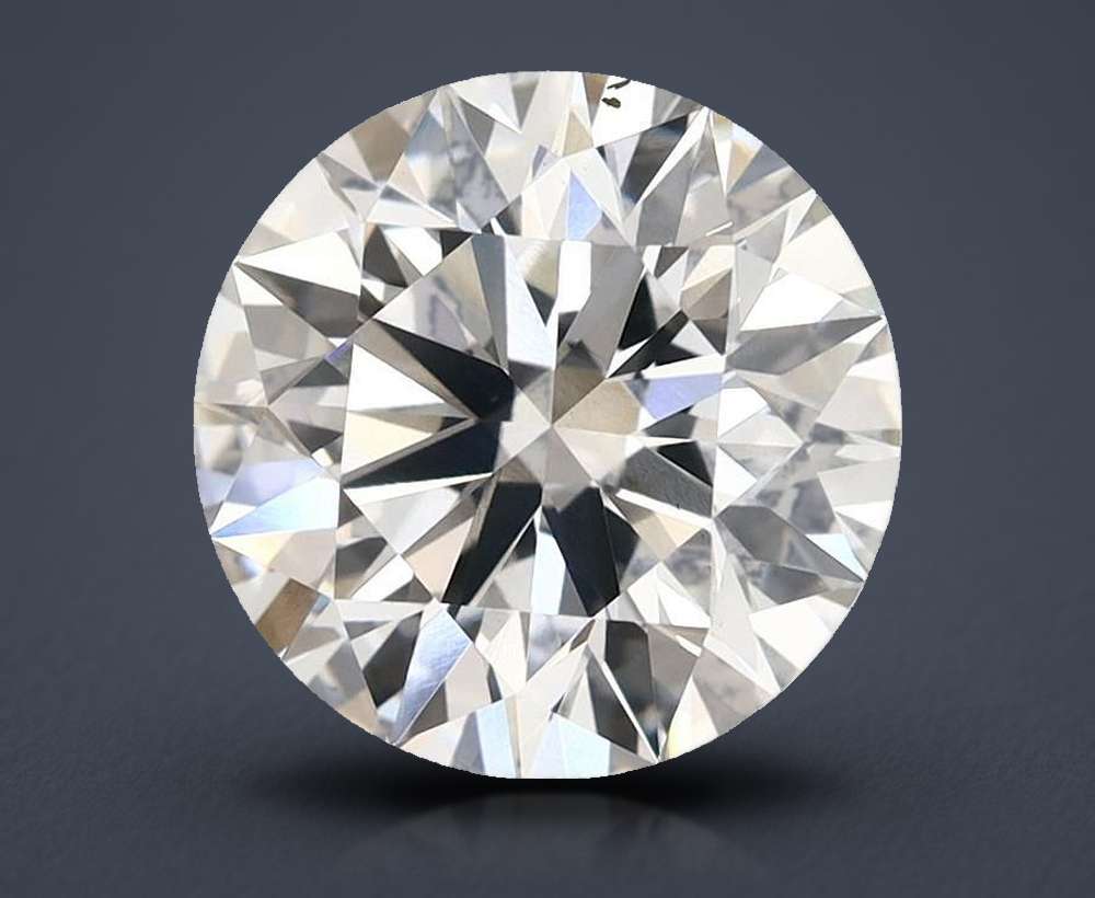 3.89 Carat Round Lab Diamond