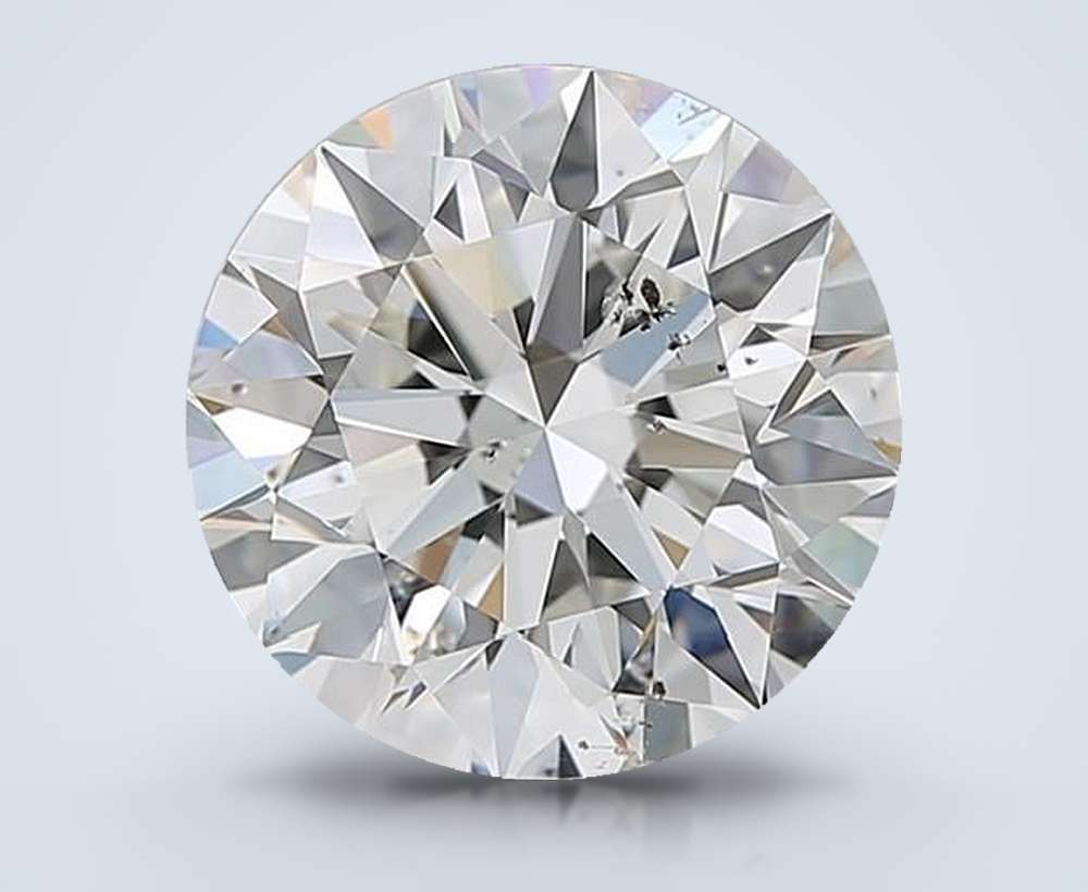 2.70 Carat Round Natural Diamond