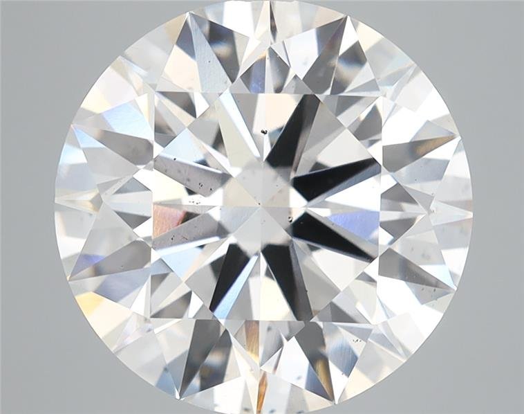 6.12ct G VS2 Rare Carat Ideal Cut Round Lab Grown Diamond